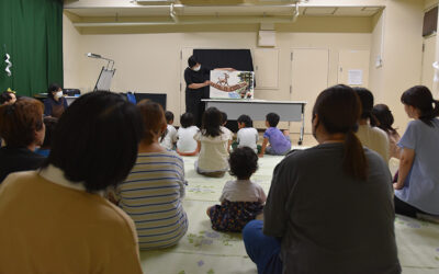 夏の夜のおはなし会 阿南町立図書館