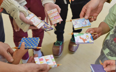 オリジナルのまめ本を作ろう 阿南町立図書館